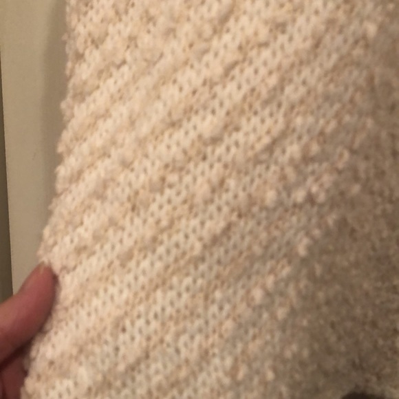 Moon & Madison - Medium -Cowl Neck T Sweater - Cream/Beige - Picture 2 of 6